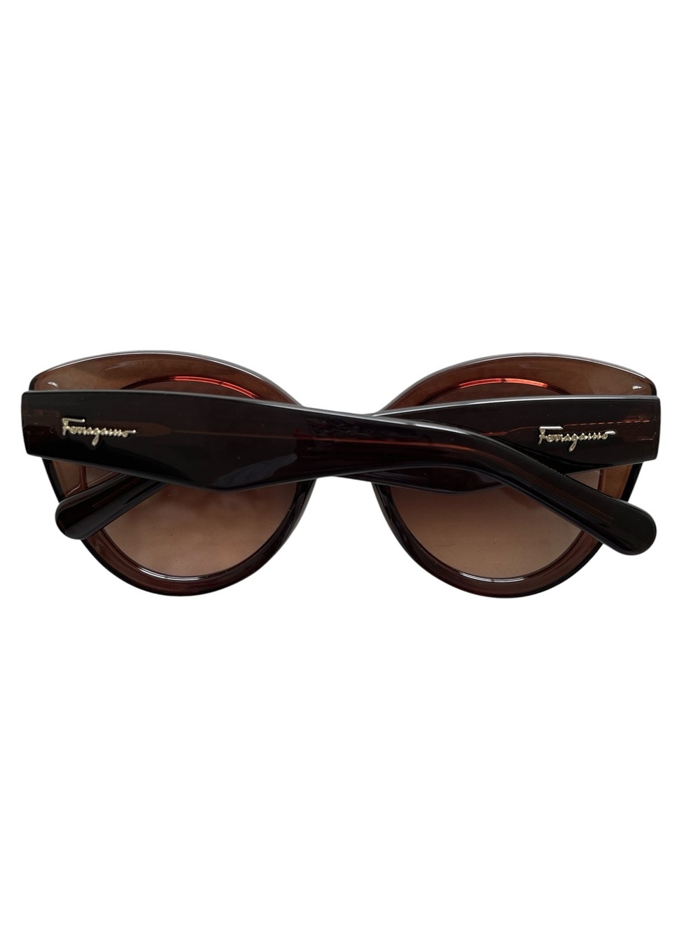 Authentic Salvatore Ferragamo Cat Eye Sunglasses - Picture 16 of 16